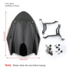Suzuki GSX-S 750 2017 Generic ABS Windscreen Windshield Screen with Bracket