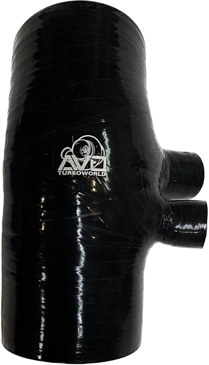 AVO WJ219941ABLKT Black Silicone Throttle Body Hose