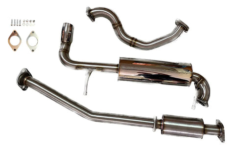 AVO Long Range Fuel Tank Cat Back Exhaust with Resonators (Jimny 18+)