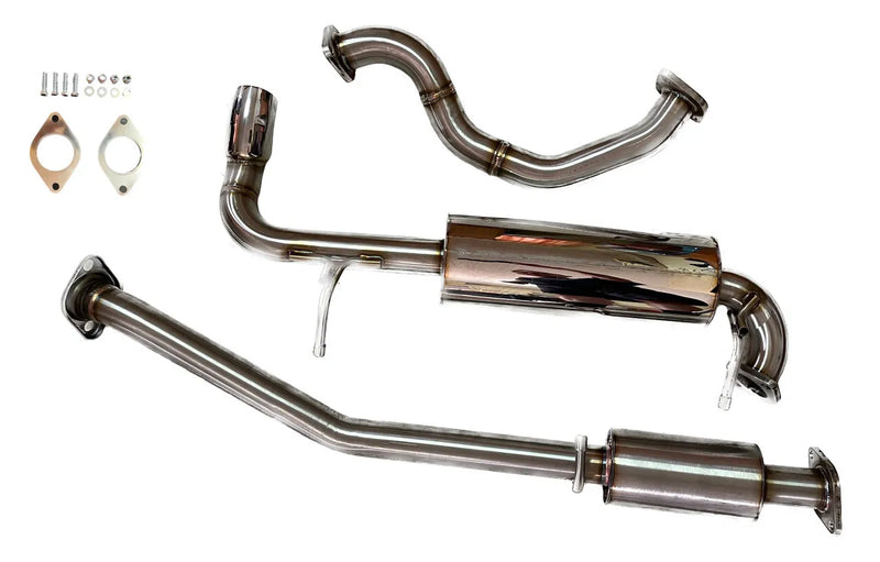 AVO WJ219F3MALR2T Long Range Fuel Tank Cat Back Exhaust