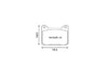 Winmax W3 Circuit Brake Pad Set (Wilwood 4 Pot)