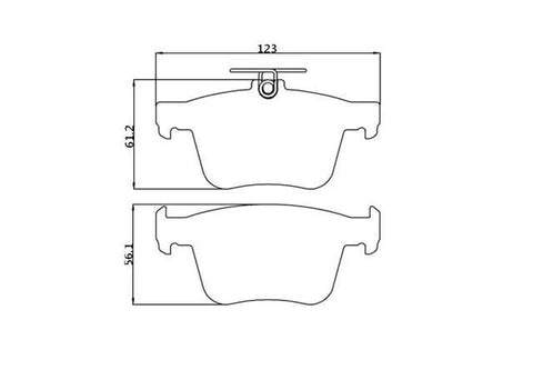 Winmax W3 Circuit Rear Brake Pad Set (S3 12-21/Golf R Mk7 13-19)