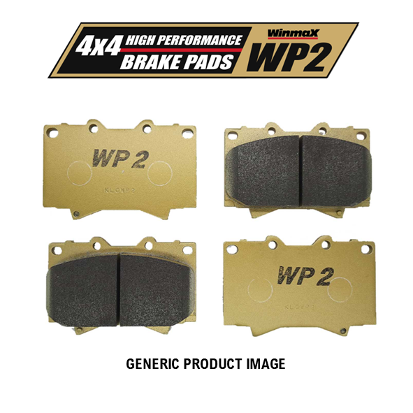 WinmaX WP2 4x4 Heavy Duty Brake Pads Isuzu D4x4 Heavy