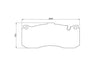 Winmax W5 Race Front Brake Pad Set (1-Series 08-13/M3 07-12)