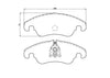 Winmax W7 Race Front Brake Pad Set (RS5 10-16/S4 08-15/S5 07-16)