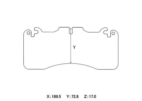 Winmax W2 Sport Front Brake Pad Set (RC 14-20)