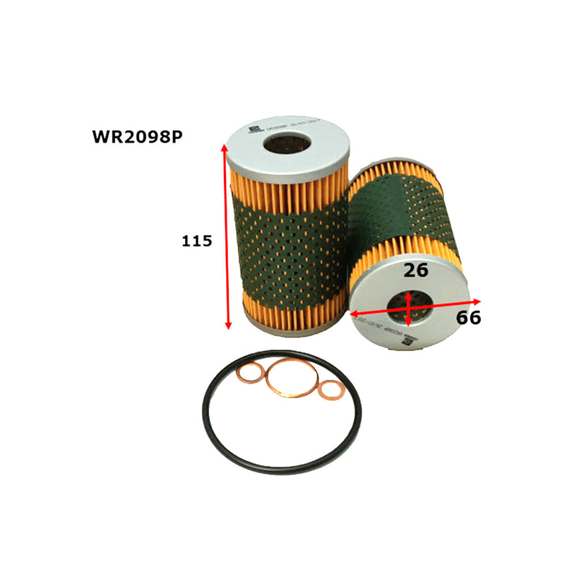 Wesfil Oil Filter WR2098P