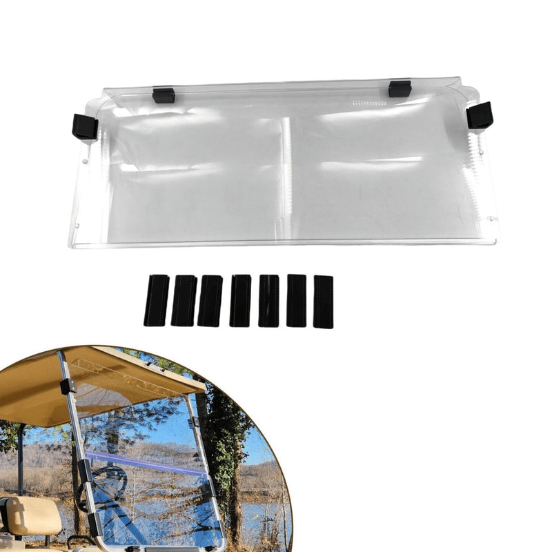 4mm thickness Golf Cart Clear Folding Front Windshield Club Car DS 1982-2000/5