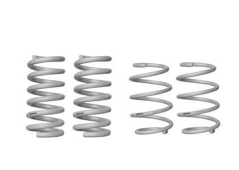 Whiteline Front and Rear Coil Springs - Lowering Kit (Mustang GT 2015+)