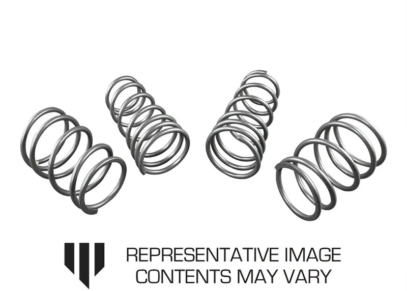 Whiteline Front and Rear Coil Springs - Lowering Kit (STi VA 2015-21) — fits Subaru STI