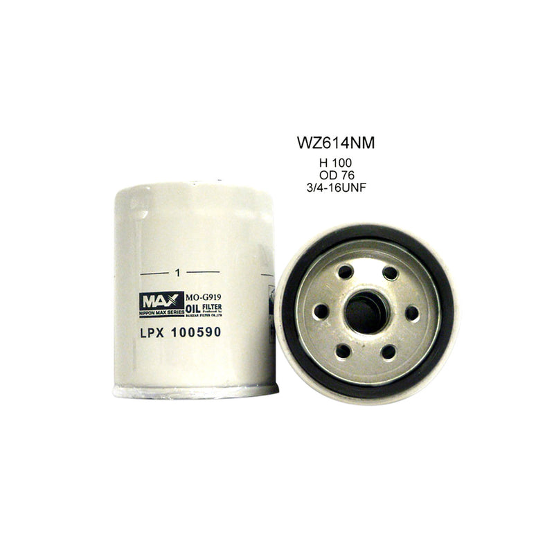 Wesfil Oil Filter WZ614NM
