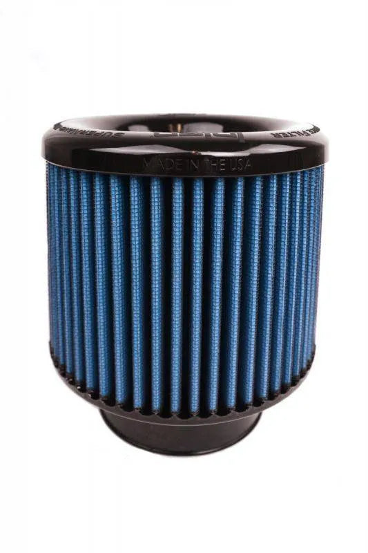 Injen SuperNano-Web Air Filter - 3.5" Flange ID, 6" Base / 5" Media Height / 5.350" Inertia Top