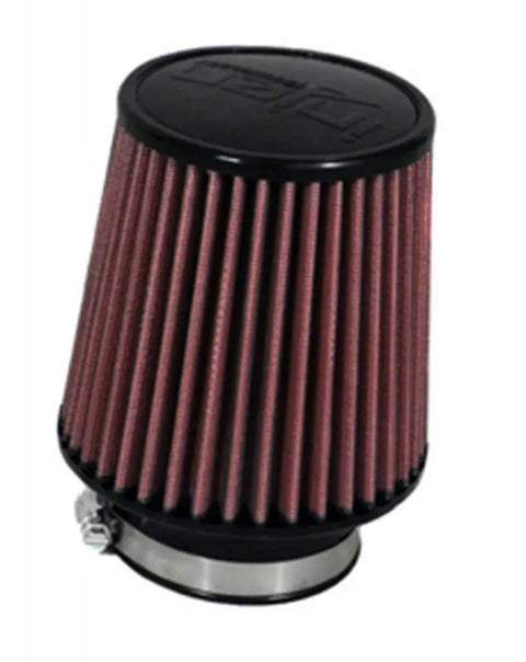 Injen 8-Layer Oiled Cotton Gauze Air Filter - 3" Flange ID, 4.75" Base / 4.875" Media Height / 4" Top
