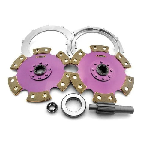 Xtreme Clutch Twin Clutch Service Kit (DSB MITS 23x25.4 -15mm FLAT 0.605")