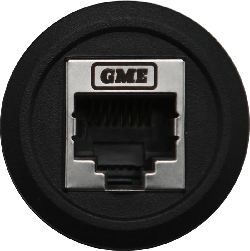 GME RJ45 Pass-Through Adaptor - Universal Round