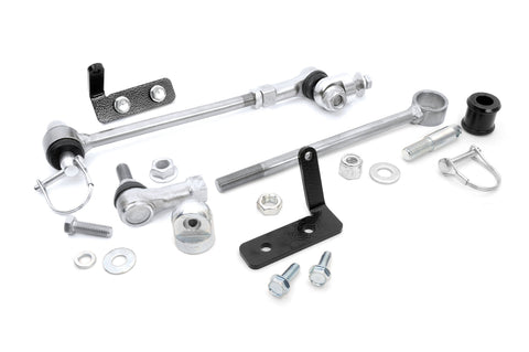 Jeep Front Sway Bar Disconnects 3.5-6 Inch Jeep Cherokee XJ (84-01)/Comanche MJ (86-92)