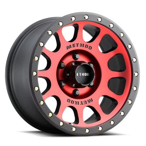 Method Race Wheels ZMR305 NV HD 17x8.5 6x139.7 0 - Red Tinted Clear Coat