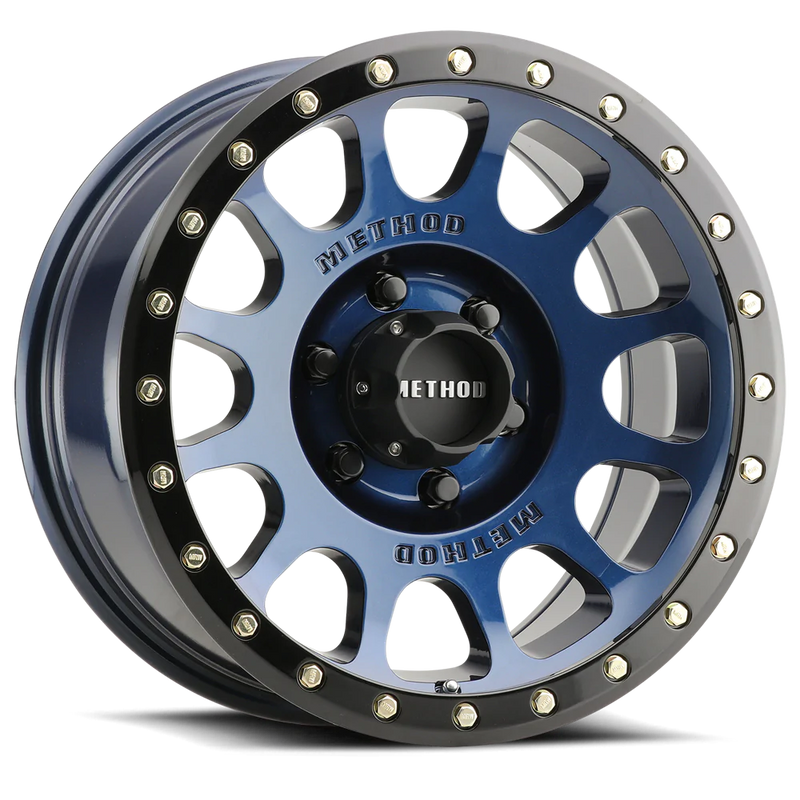 Method Race Wheels ZMR305 NV 17x8.5 6x139.7 25 Gloss Bahia Blue - Gloss Black Lip