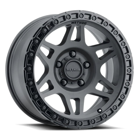 Method Race Wheels ZMR312 HD 17x9 5x150 -12 Matte Black - Gloss Black Lip