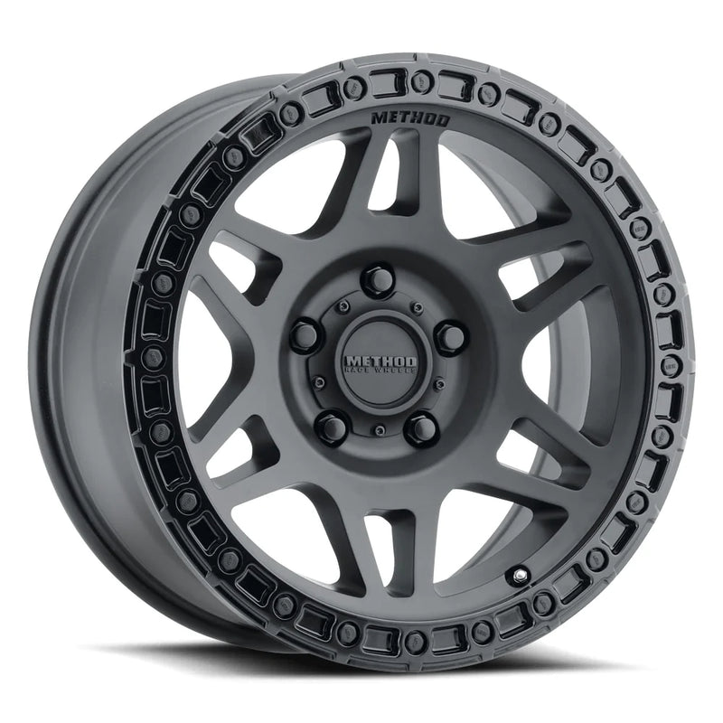 Method Race Wheels ZMR312 HD 17x9 5x150 -12 Matte Black - Gloss Black Lip