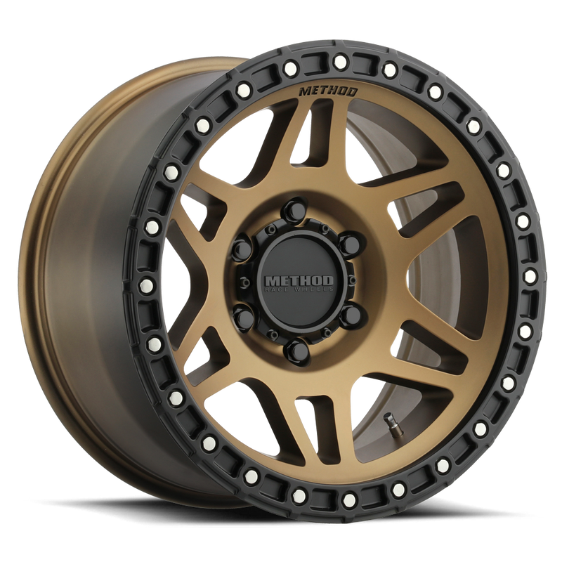 Method Race Wheels ZMR312 HD 17x9 5x150 -12 Method Bronze - Matte Black Lip
