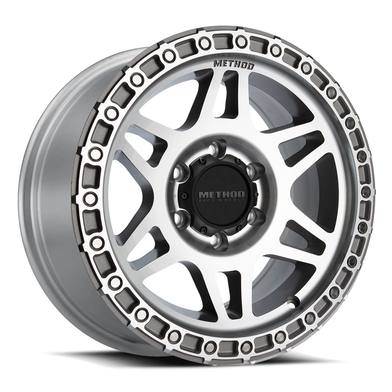 Method Race Wheels ZMR312 HD 17x9 6x139.7 -12 Machined - Clear Coat