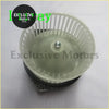 Off-white plastic ac heater blower motor fan with metallic hub and black base for isuzu d-max and amigo cars