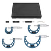 6x Outside Micrometer Set 0-6 inch Carbide Machinist Tool 0.0001 inch — image 1