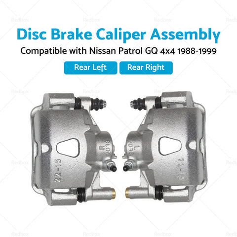 Nissan Patrol GQ 4x4 88-99 LH  RH Rear Disc Brake Caliper Assembly Suitable