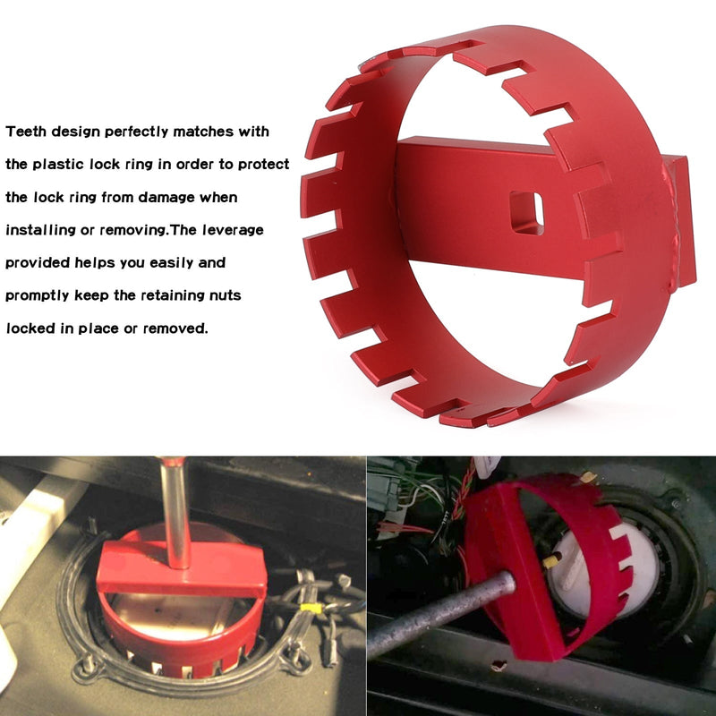 Volvo S60 S80 V70 XC70 XC90 00-16 Fuel Pump Socket Lock Ring Tool