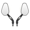Motorcycle Motorbike Custom Generic New Nylon M10 10Mm Rearview Side Mirrors Pair