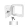 RV Motorhome With Lock Caravan Utility Door Access Hatch Rectangle 194x165mm Suitable