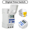 Digital LCD Timer Switch to suit DIN Rail AC 220V — image 2