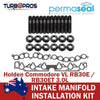 Holden Commodore VL 3.0L Permaseal Intake Manifold Installation Studs&Gasket