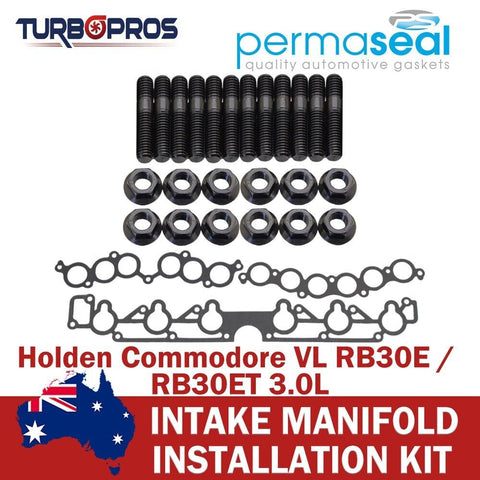 Holden Commodore VL 3.0L Permaseal Intake Manifold Installation Studs&Gasket