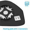 Left Side Mirror Glass Heated Convex to suit Mitsubishi ASX — image 6