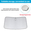 Isuzu D-MAX 2020-2024 UV Protection 6-Layer Windscreen Sun Shade Suitable