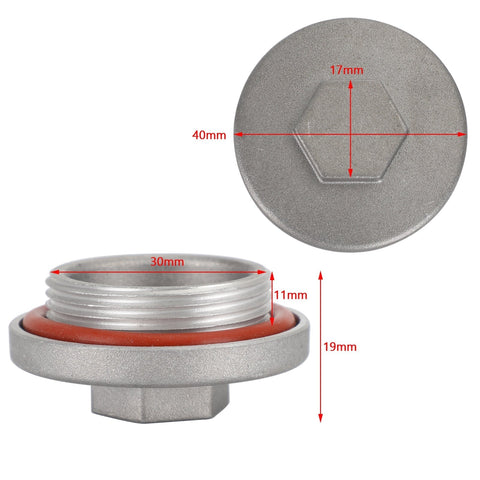 Suzuki QuadRunner LT LT-F 125 160 185 230 Generic 8x Valve Adjuster Cover Cap O-Ring