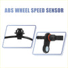 Black abs wheel speed sensor with red o-ring and metallic housing for toyota hilux viii 2015-2022 rear left right