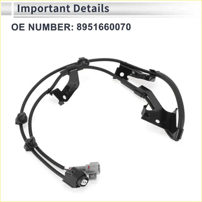 ABS Wheel Speed Sensor for Toyota 4Runner (2003-2009) 1 x Front Right - Electrical