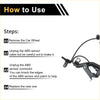 Black abs wheel speed sensor with flexible cable and metal connector for toyota chr front left 2018-2019