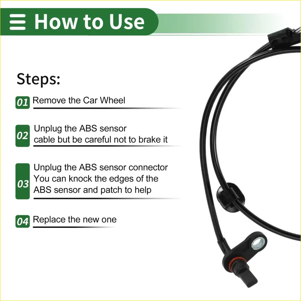 ABS Wheel Speed Sensor for Toyota Fortuner (2005-2023) - Electrical