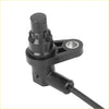Black plastic abs wheel speed sensor for toyota highlander 2008-2012 with metallic bore and attached wiring