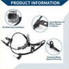 Abs wheel speed sensor for toyota highlander 2008-2018 with black plastic body gray connector housing and black wiring