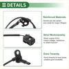 Black abs wheel speed sensor for Toyota Highlander 2020-2023 with reinforced plastic metal parts and durable cable