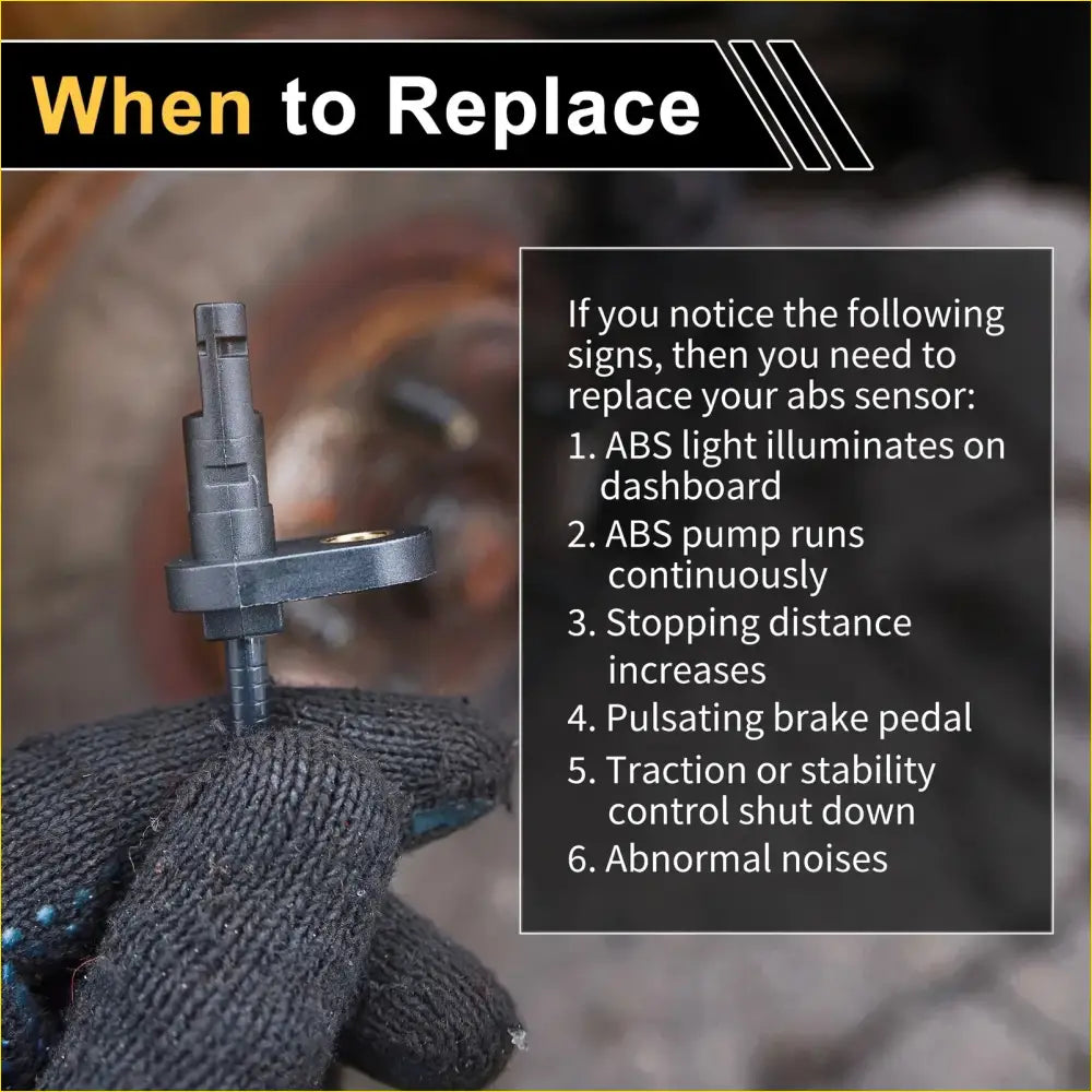 ABS Wheel Speed Sensor for Toyota Hilux 2005-2008 2 x Rear Right - Electrical