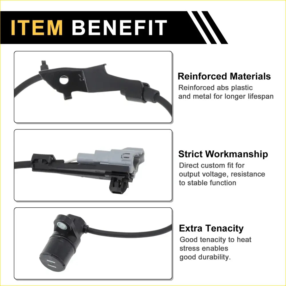 ABS Wheel Speed Sensor for Toyota Hilux (2005-2015) Rear Right - Electrical
