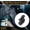 Black abs wheel speed sensor with cylindrical body and electrical connector for toyota hilux 2010 right rear