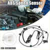 Black abs wheel speed sensor for toyota hilux vigo with coiled wiring and white plastic connector visible from back side