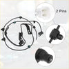 Black abs wheel speed sensor cable assembly with multiple connectors and brackets for toyota hilux vigo 2005-2015